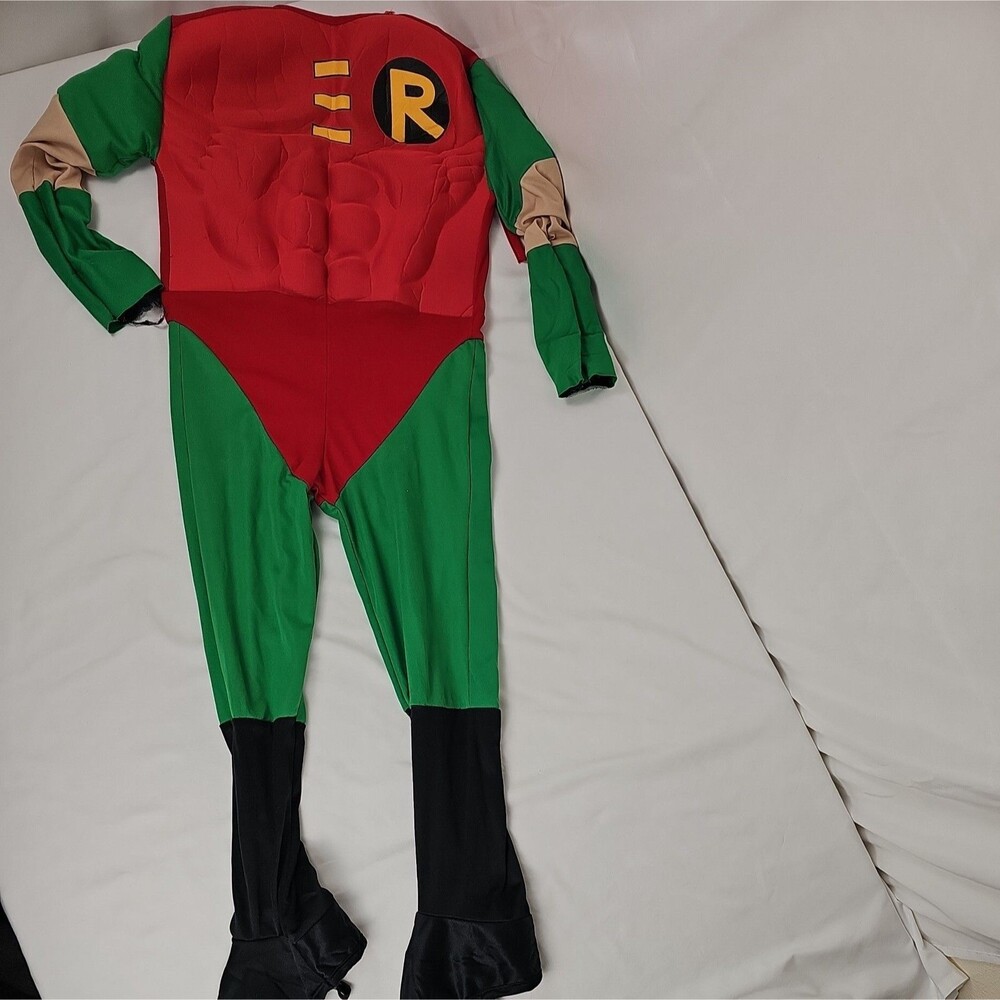 Vintage 2003 Rubie's Teen Titans Robin Costume Kids Small 4-6 DC Comics